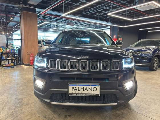 JEEP COMPASS 2.0 16V FLEX LIMITED AUTOMÁTICO JEEP COMPASS 2.0 16V FLEX LIMITED AUTOMÁTICO